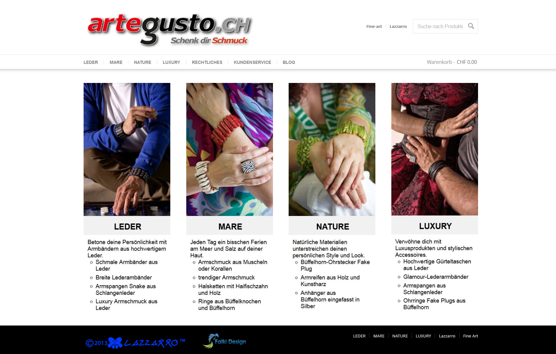 WordPress Webseite Artegusto