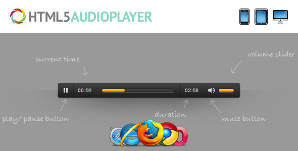 free html5 audio player